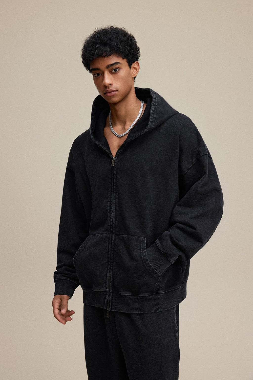 Initial Heavyweight Zip Hoodie