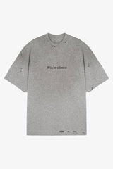 Win In Silence Ripped T-Shirt