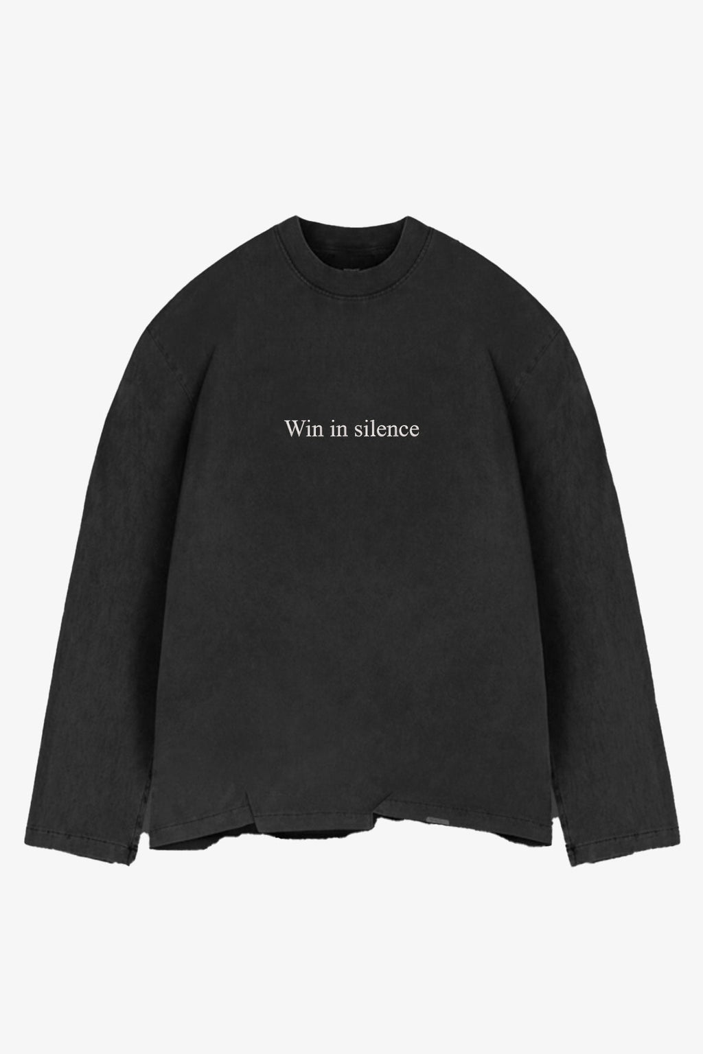 Win In Silence Ripped Longsleeve