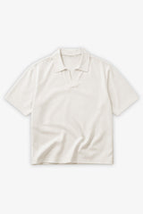Initial Knitted Polo