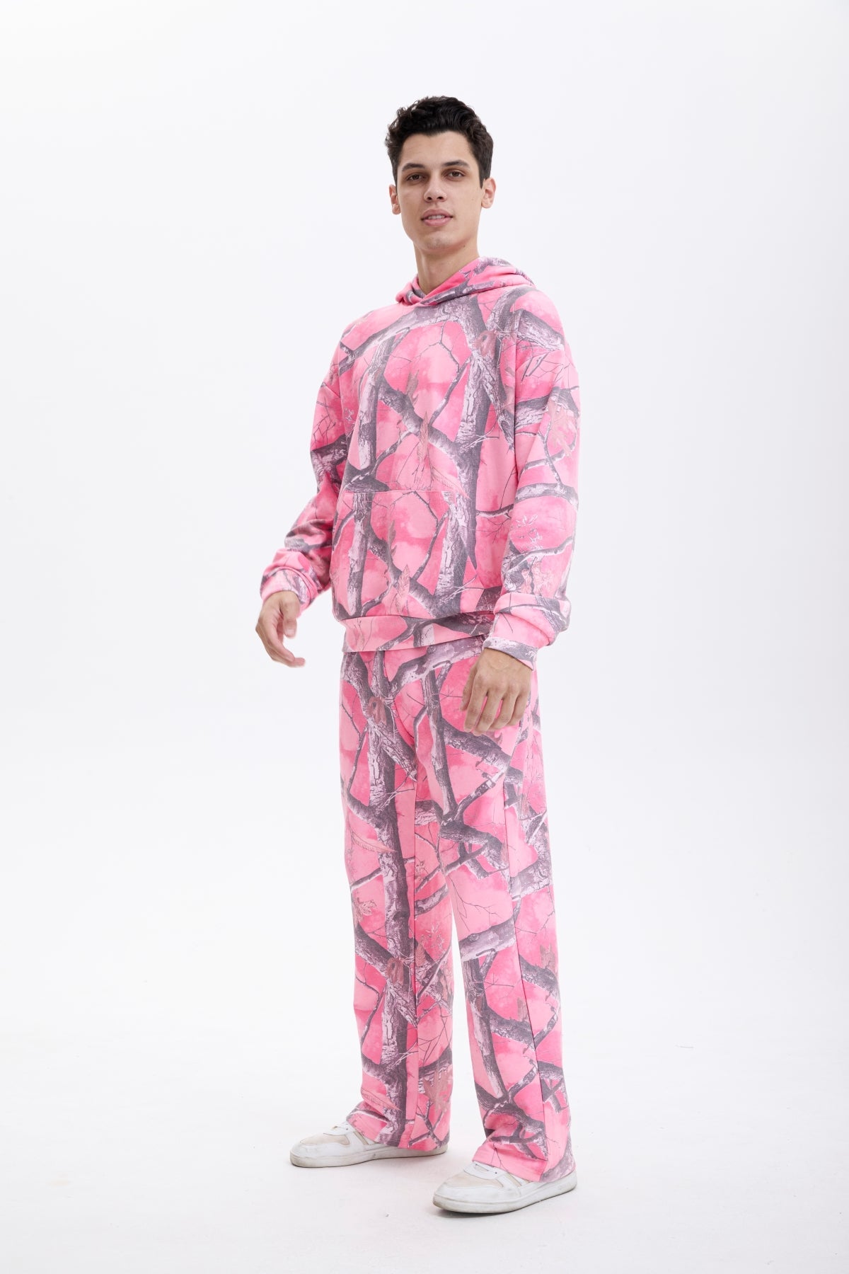 Pink Camo Hoodie