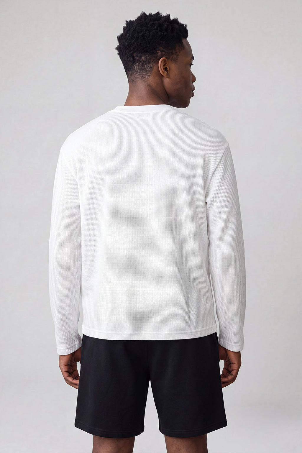Initial Waffle Longsleeve