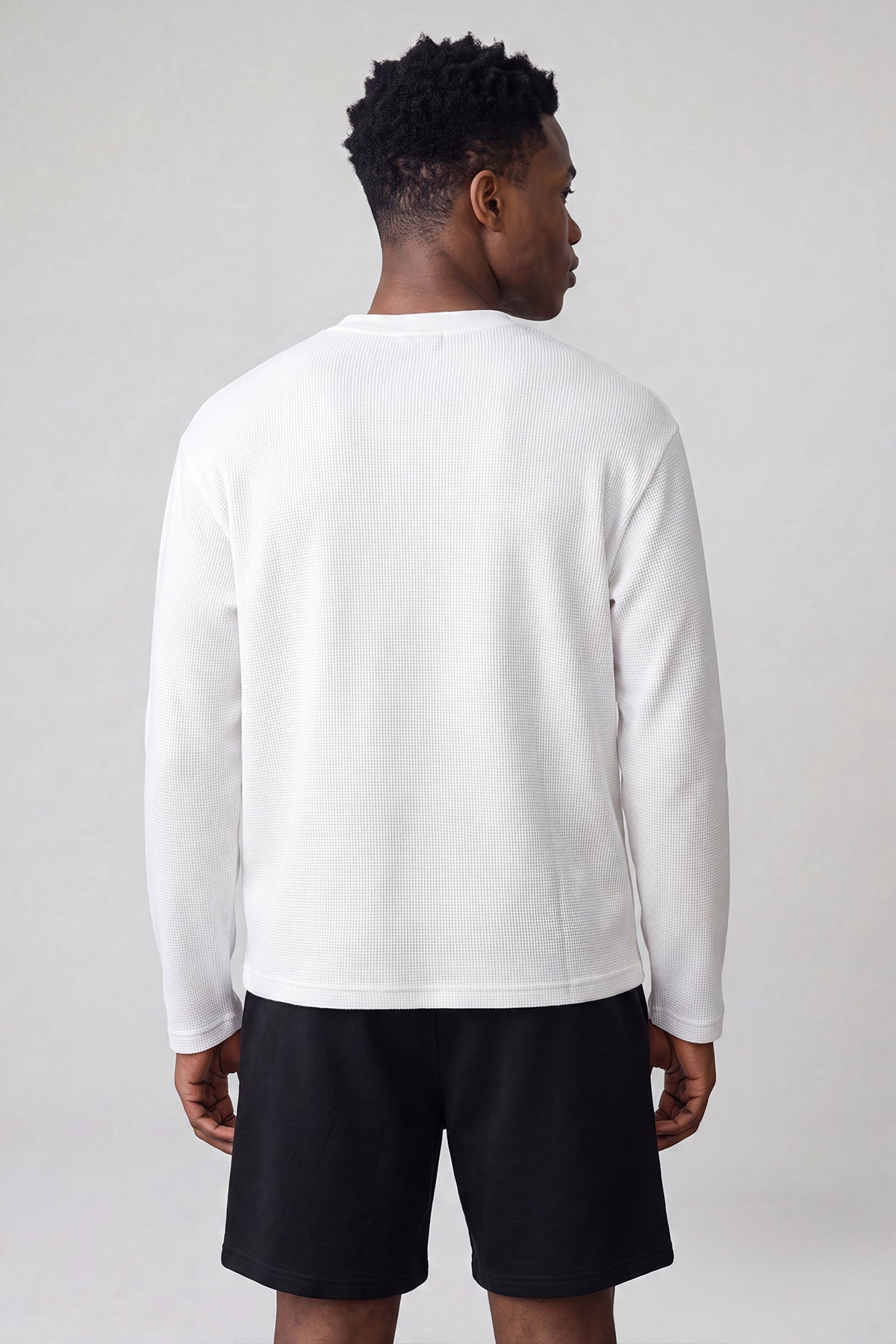 Initial Waffle Longsleeve