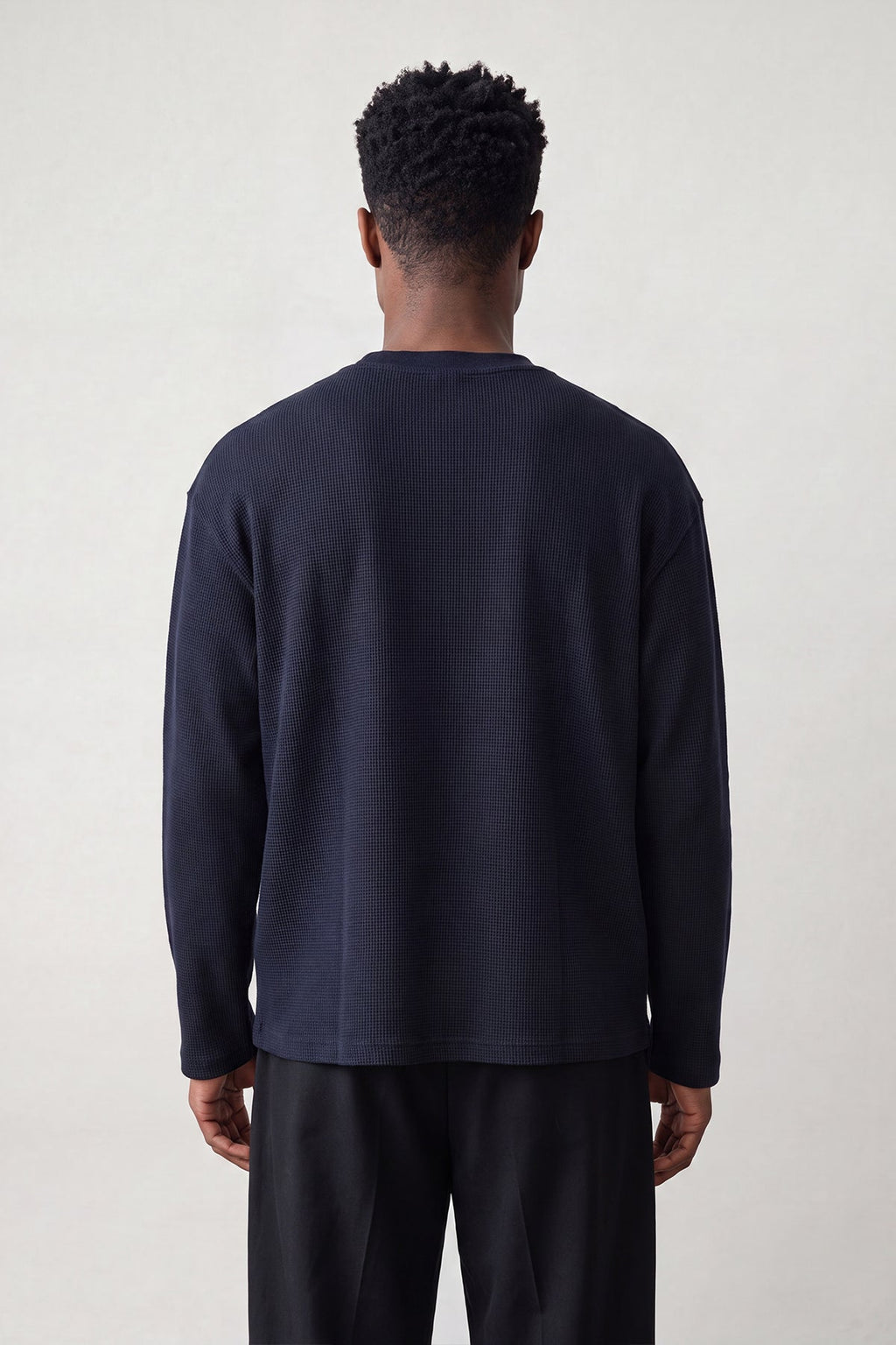 Initial Waffle Longsleeve
