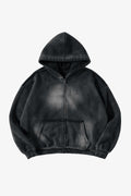 Initial Fragment Zip Hoodie