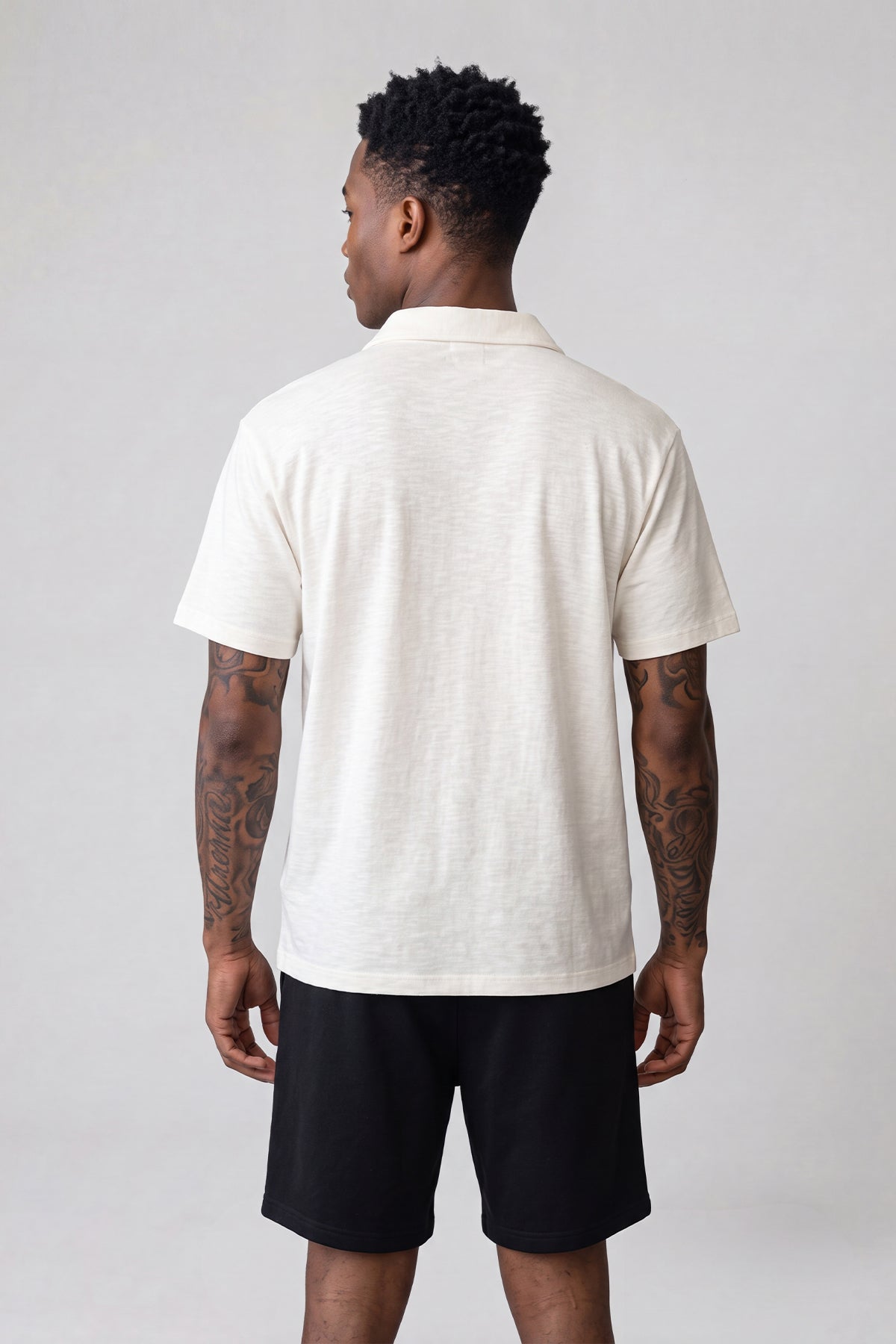 Initial Knitted Polo