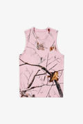 Pink Camo Ribbed Tank